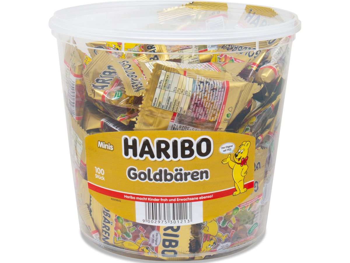 HARIBO Goldbären 127376 100 Stück (4001686301180)