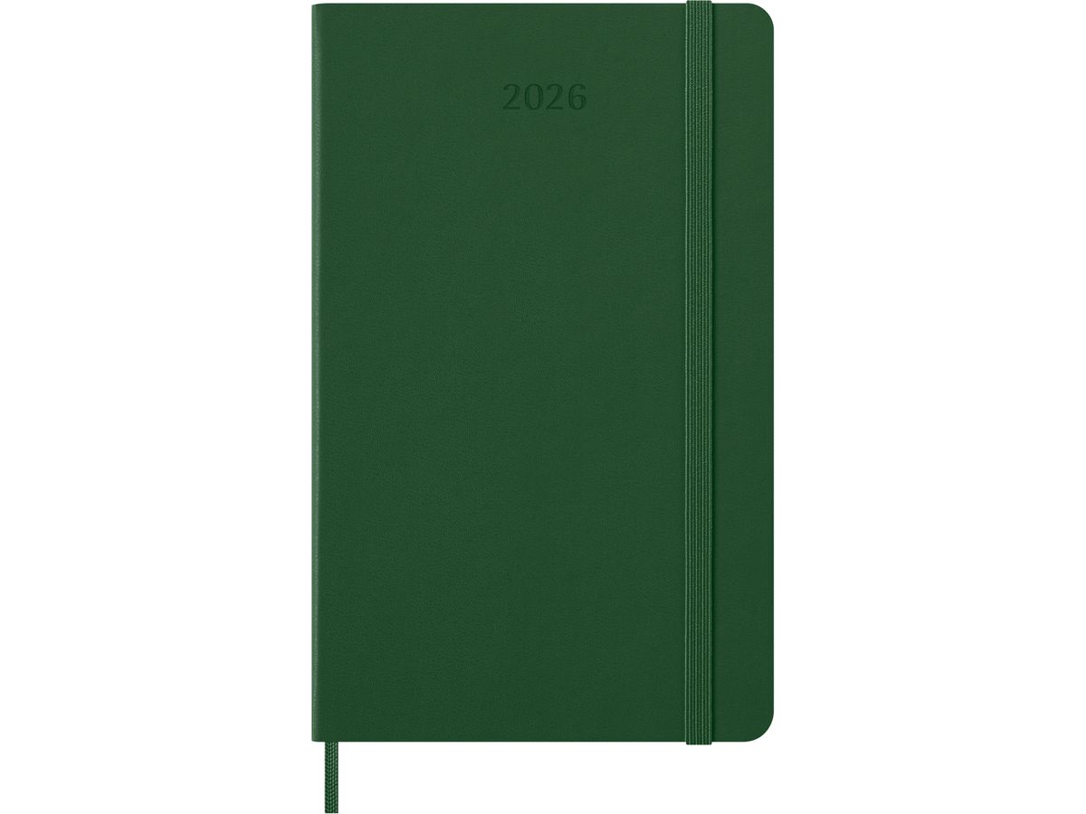 MOLESKINE Agenda Classic Large 2026 DHK1512WN3Y26 1W/1S myrtengrün HC 13x21cm (8056999275525)