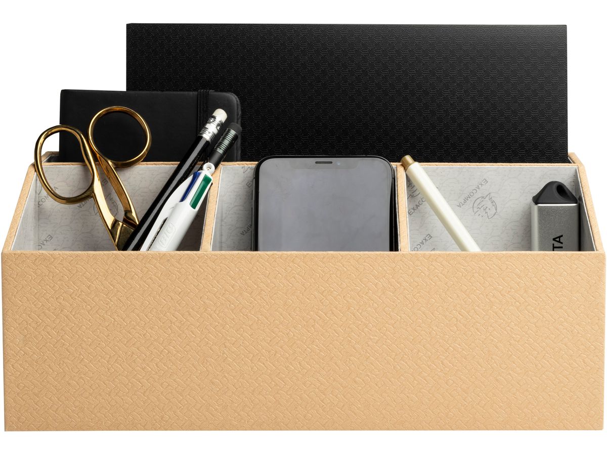 EXACOMPTA Pultorganisator OfficeByMe 68602E 4 Fächer, beige (3130630686026)