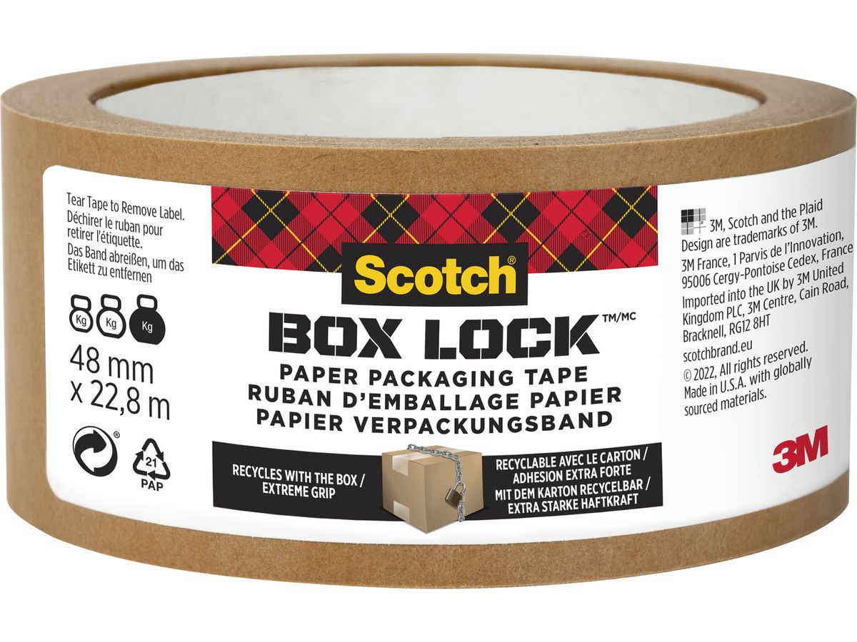 SCOTCH Nastro da imballo 48mmx22.8m 785023EF8GC carta (0076308410247)