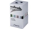 KARIN Real Brush Pen Pro 0.4mm 31C6 Gray colours 12 pièces (5904446031350)