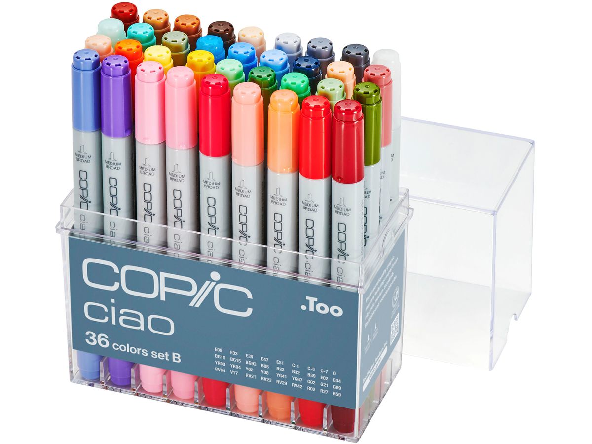 COPIC Marker Ciao 22075362 36er Set B (4511338063255)