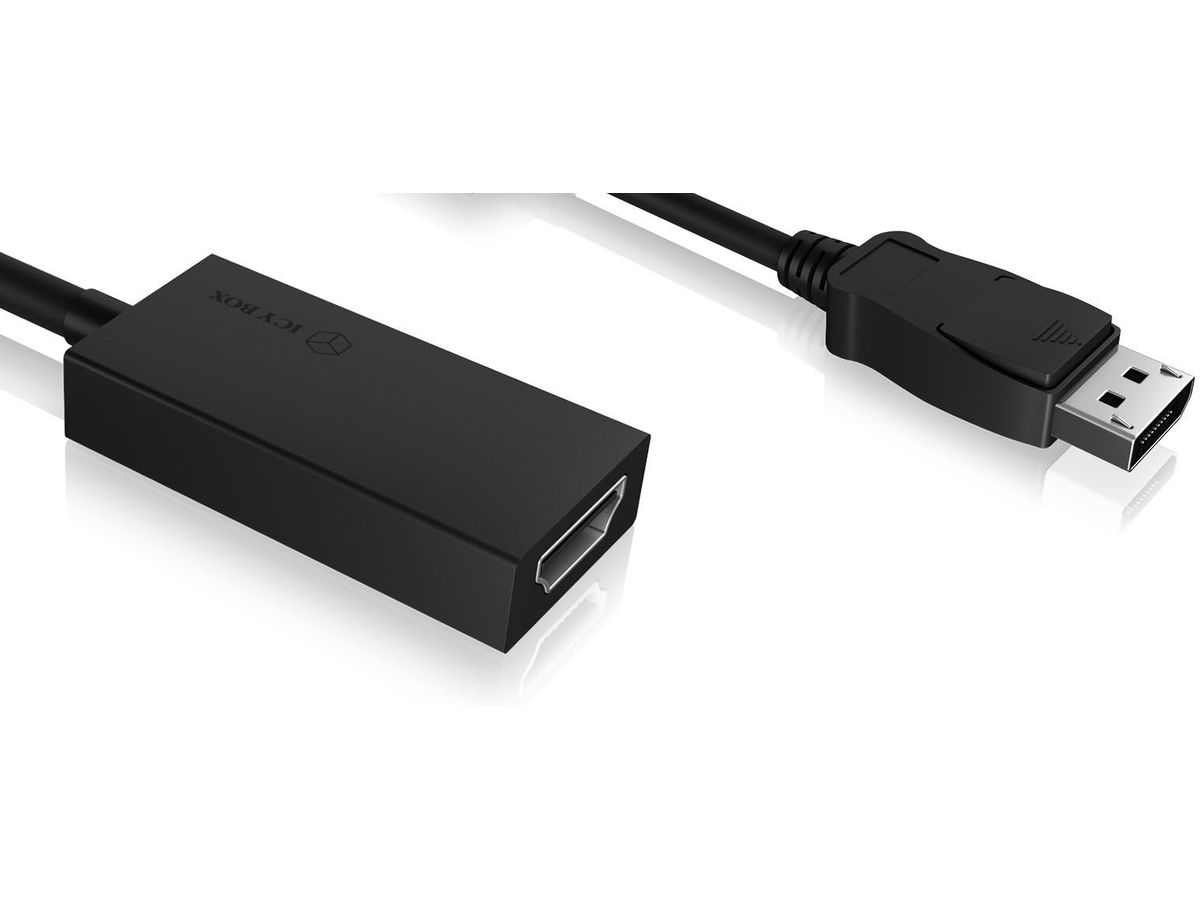 ICY BOX DisplayPort 1.2 IB-AC508a zu HDMI Adapter (4250078168584)