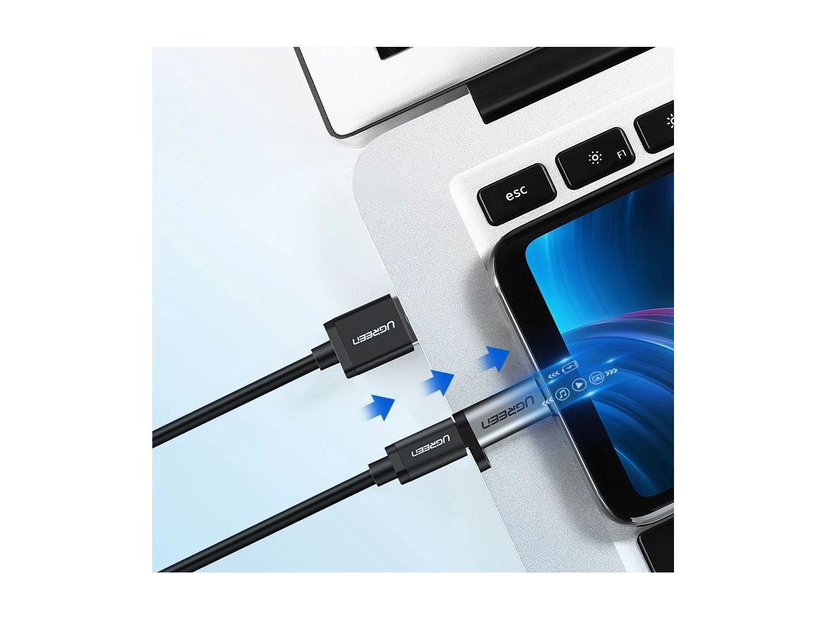 UGREEN Adapter USB-C 50590 Female/Micro USB Male (6957303855902)