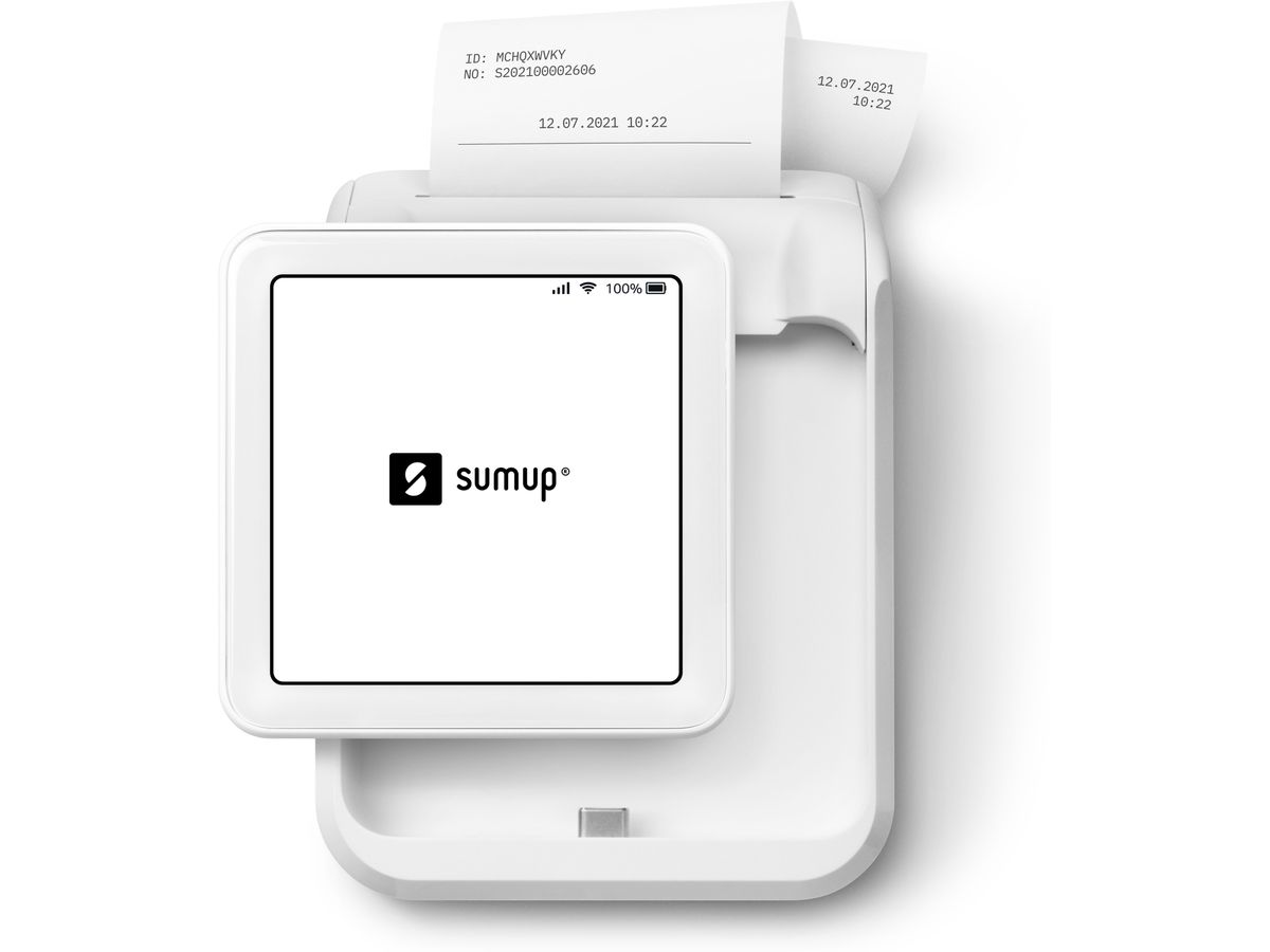 SUMUP Chipkartenleser Solo SUM-80062000 inkl. Drucker (4260325423724)