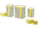 POST-IT Sticky Notes Ricicl. 51x38mm 653-1T giallo, 24x100 fogli (4054596723016)