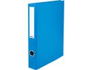 BIELLA Livre prés. Dinor-Quatro 4cm 12644405U bleu, 4-anneaux A4 (7611365255900)