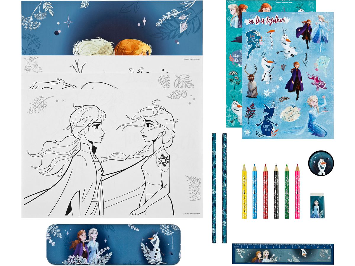 UNDERCOVER Borsa porta cancelleria in pv FRVW4055 Frozen (4043946307174)