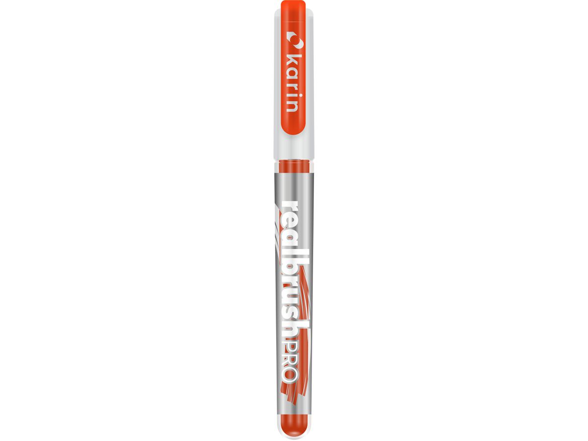 KARIN Real Brush Pen Pro 0.4mm 31Z051 orange rouge (5904446031084)