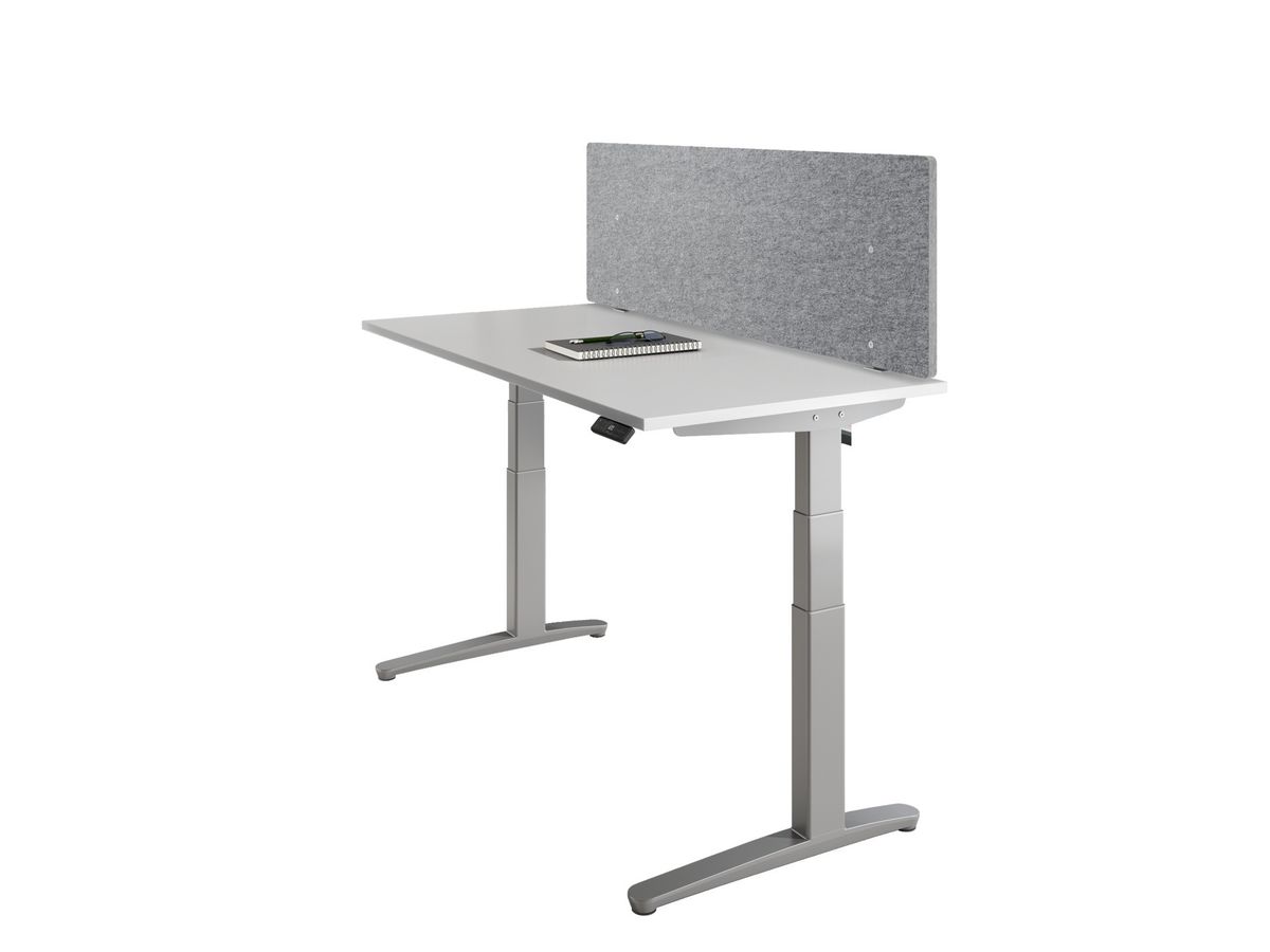 APOLLO Tischtrennwand 180x50cm VARW18/5 grau (4032062176757)
