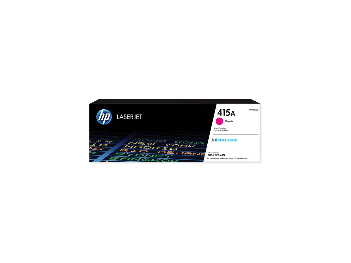HP Toner-Modul 415A magenta W2033A CLJ Pro M454/MFP M479 2100 S. (0192018046375)