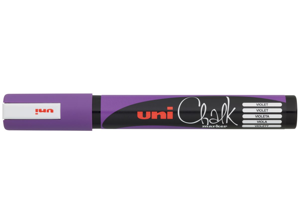 UNI-BALL Chalk Marker 1,8-2,5mm PWE5M VIOLET violett (4902778140086)