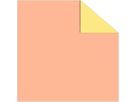 URSUS Faltblätter Duo 15x15cm 22885599F pastell 100 Blatt (4008525254164)