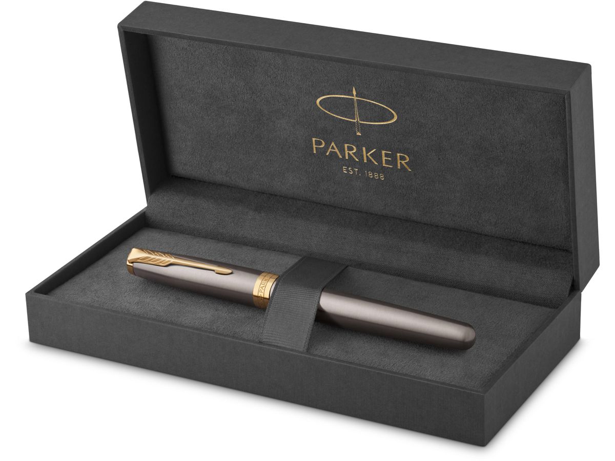 PARKER Füllfederhalter F 2213680 SONNET Grey GT (3026982136800)