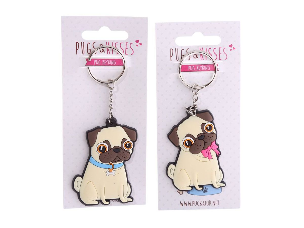 ROOST Schlüsselanhänger Mops Key48 (5055071713422)