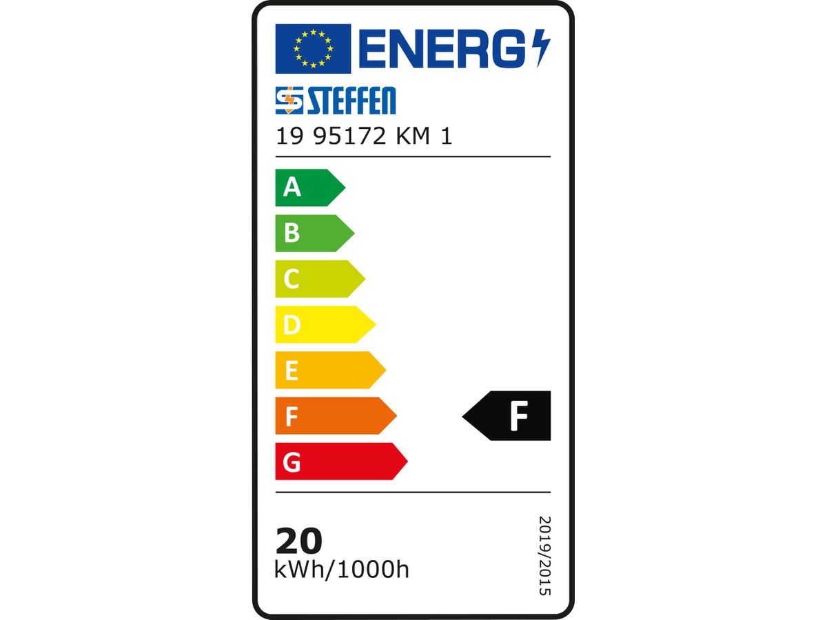 STEFFEN Lampada da lavoro LED 1995172KM1 giallo, 20W (7611007144173)