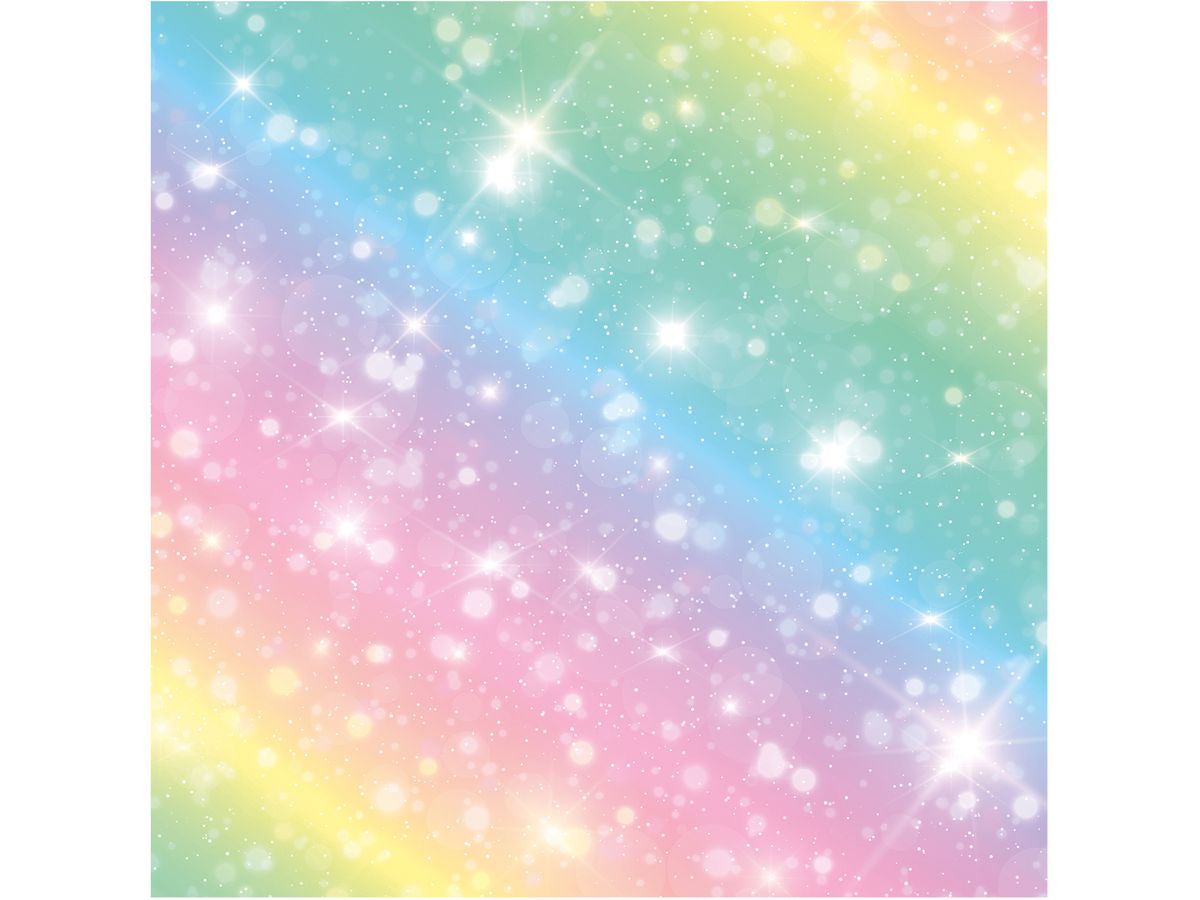 URSUS Faltblätter Transparentpapier 38065501 Feenstaub,15x15cm 50 Blatt (4008525243571)