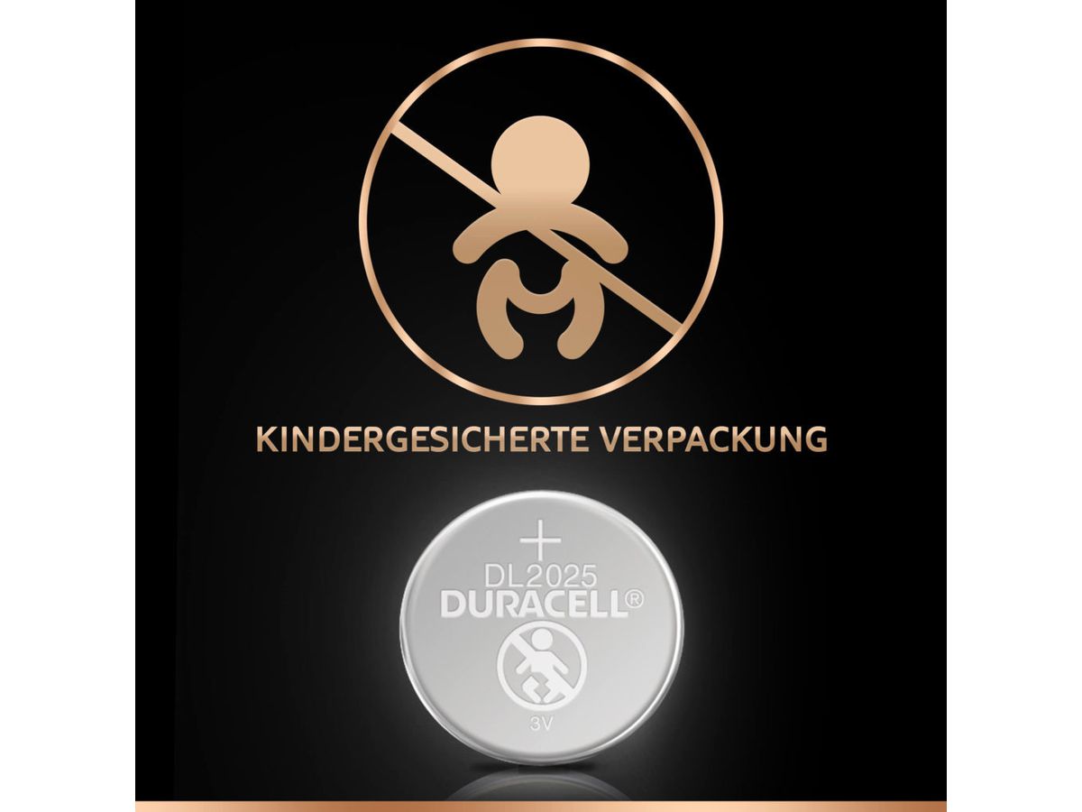 DURACELL Micro Pila Specialty DL2025 CR2025, 3V (5000394033979)