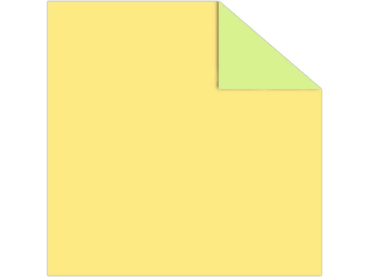 URSUS Faltblätter Duo 15x15cm 22885599F pastell 100 Blatt (4008525254164)