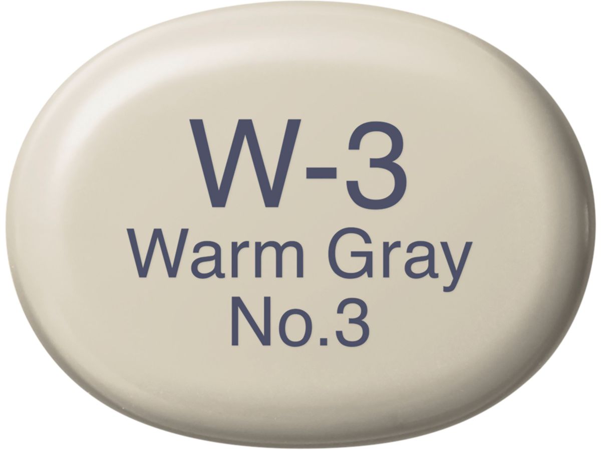 COPIC Marker Sketch 2107508 W-3 - Warm Grey No.3 (4511338002445)