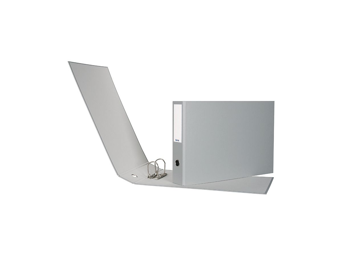 BIELLA Ordner 8cm 12035800U grau A3 quer (7611365202096)