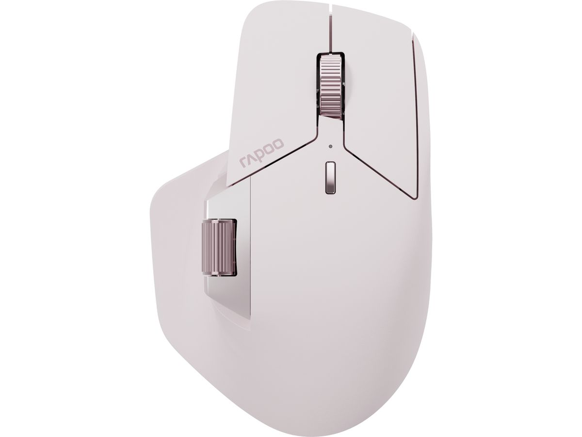 RAPOO MT760L Wireless Mouse Pink 12529 Multi-Mode (6940056125293)