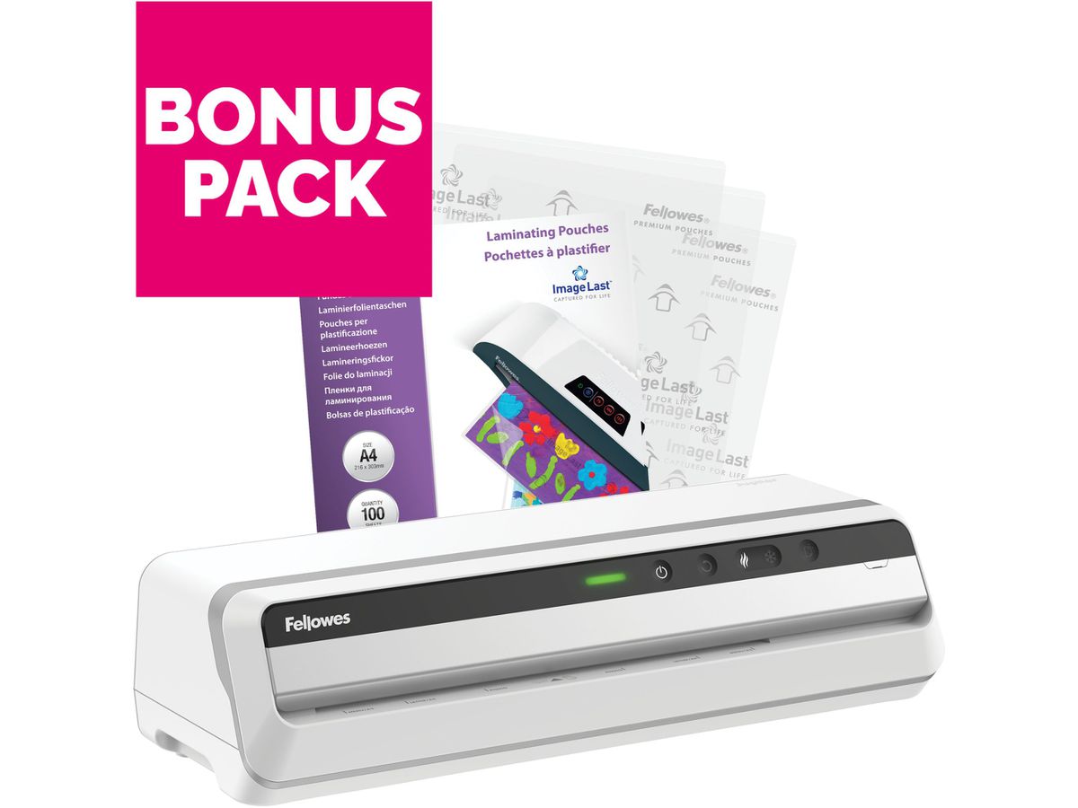 FELLOWES Laminiergerät Jupiter 100016856 A3 Bundle (7612532058041)