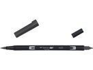 TOMBOW Dual Brush Pen ABT N25 lamp black (4901991902327)