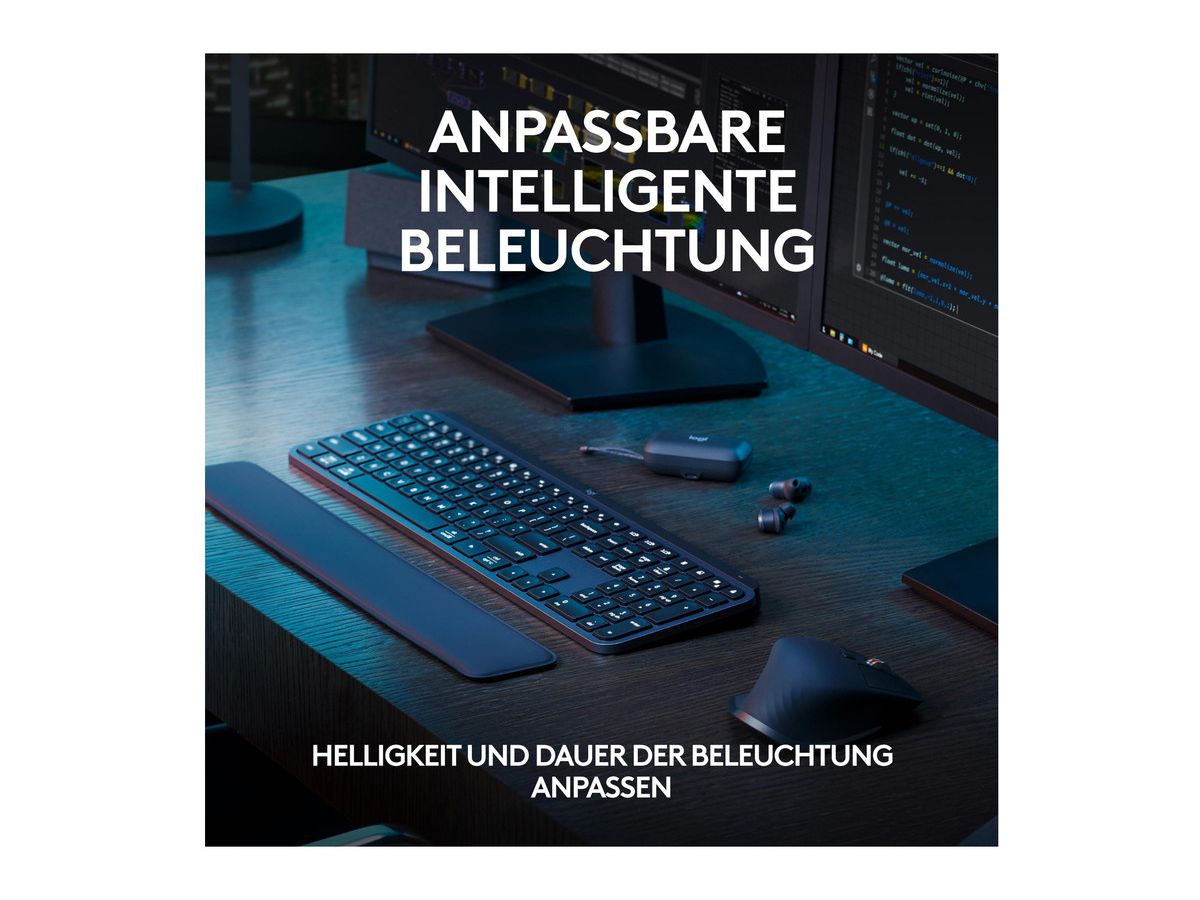 LOGITECH Tastatur MX Keys S 920-011571 CH-Layout (5099206112278)