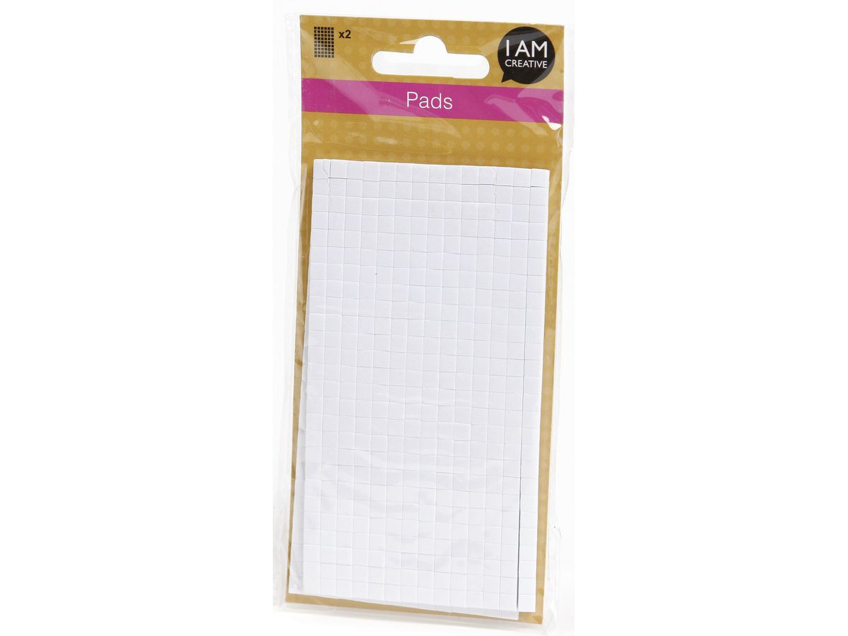 I AM CREATIVE Klebepads 5mm 4080.1 2 Blätter (7611983151752)