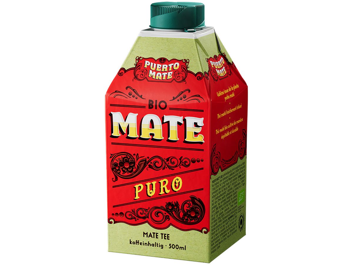 PUERTO Mate Puro Bio 4111 50 cl, 8 Stk. (7640150495061)