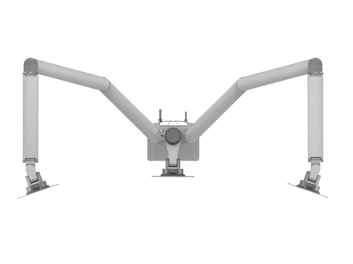 ICY BOX Triple Monitor Stand IB-MS525-T 17-30 inch 1-7kg silver grey (4250078174196)
