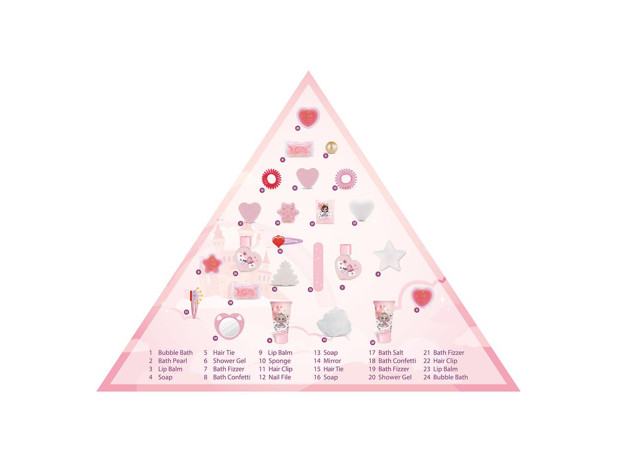 ACCENTRA Calendrier de l'Avent 6056858 Little Princess (4015953682407)