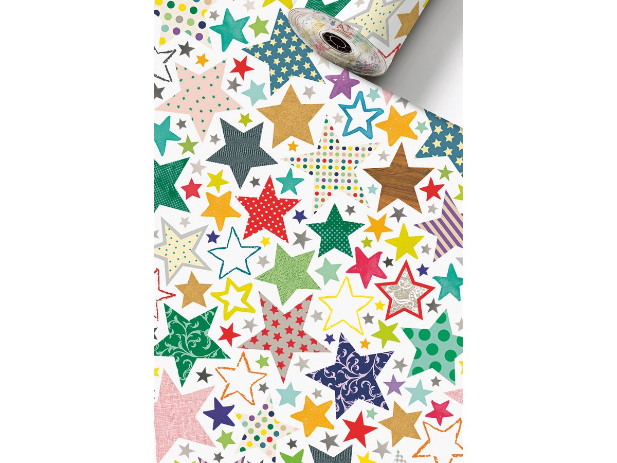 STEWO Carta da regalo Linos FSC 2522711660 0.5x250m bianco (7630021150724)