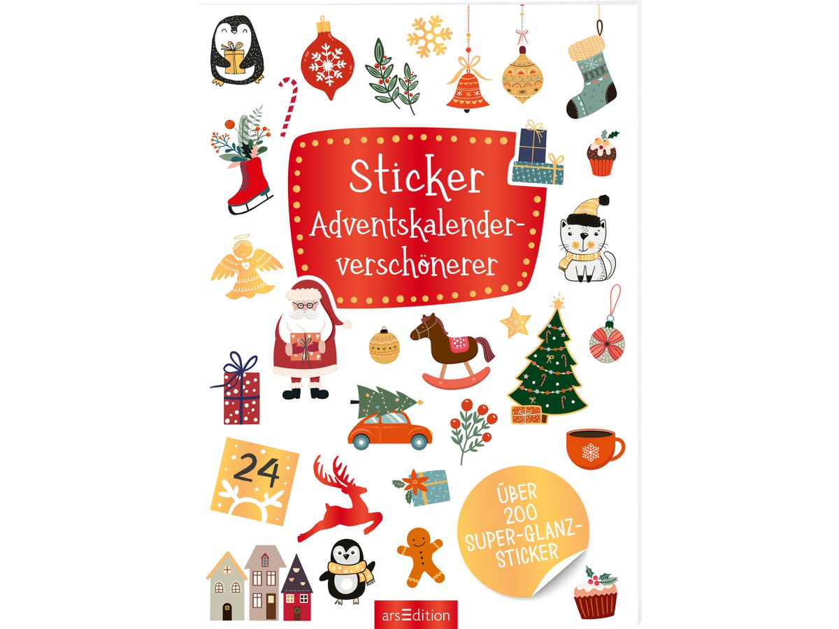 ARS EDITION Calenda. Avvento 21x14.8cm 13392 Adesivi (4014489133926)