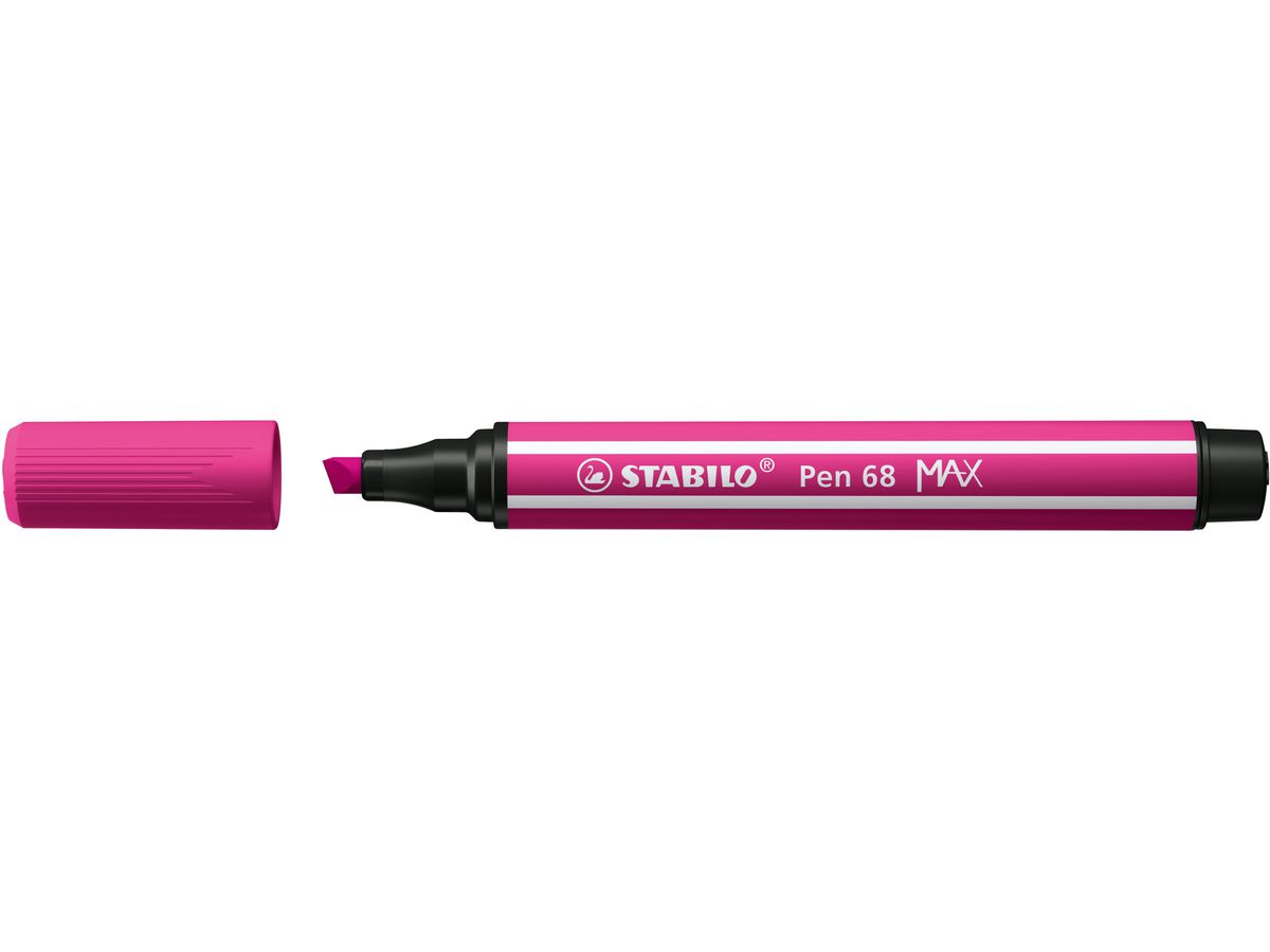 STABILO Fasermaler Pen 68 MAX 2+5mm 768/56 rosarot (4006381569897)