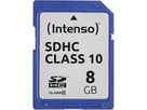 INTENSO SDHC Card Class 10 8GB 3411460 (4034303016051)