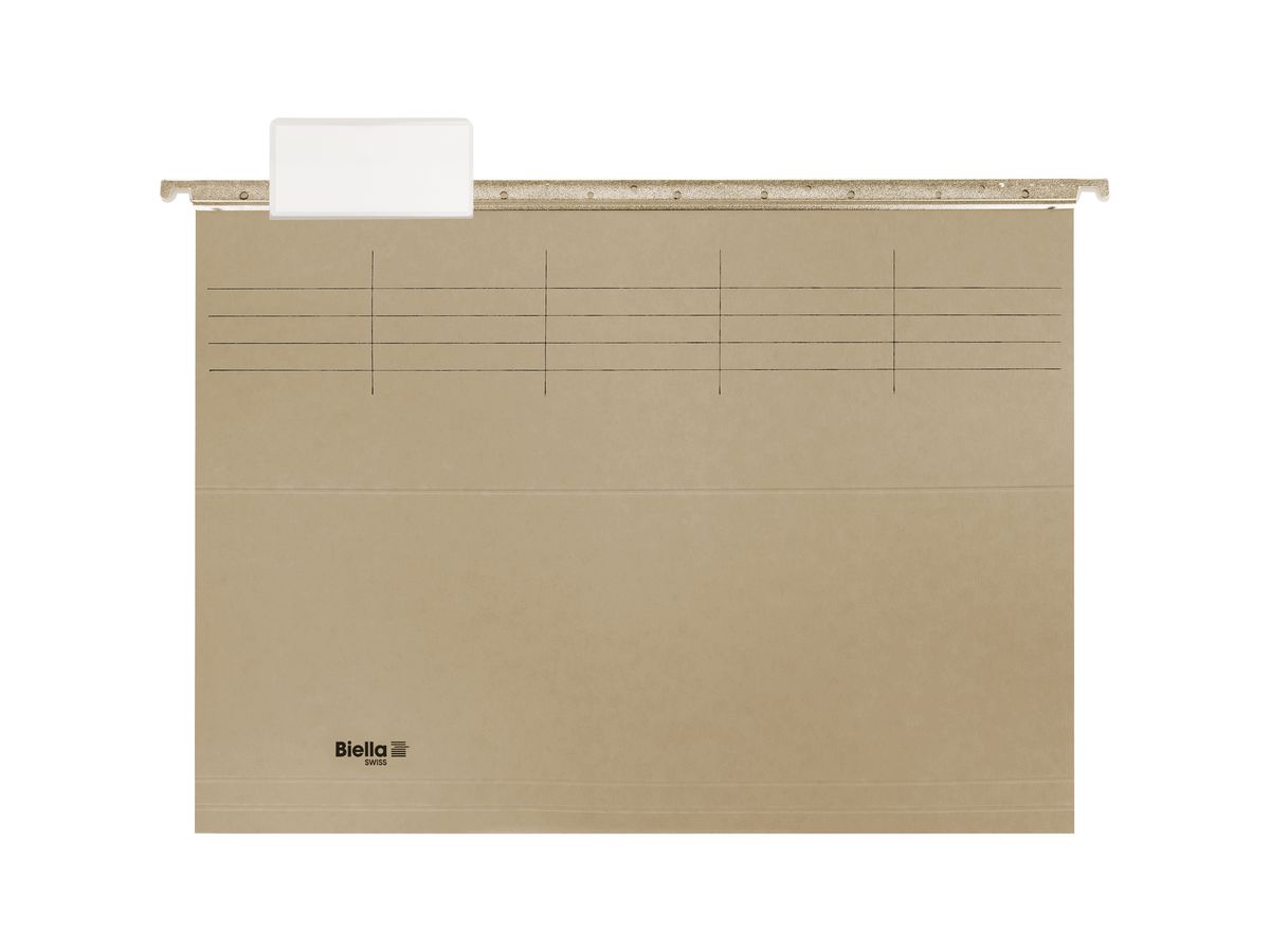 BIELLA Dossier susp.-Set 27145525U beige 32x25cm 5 pcs. (7611365250332)