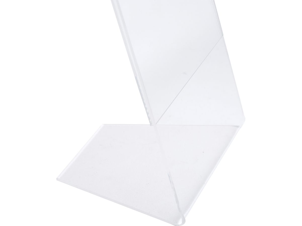 EXACOMPTA Tischaufsteller A4 84058D transparent hoch/quer (9002493109247)