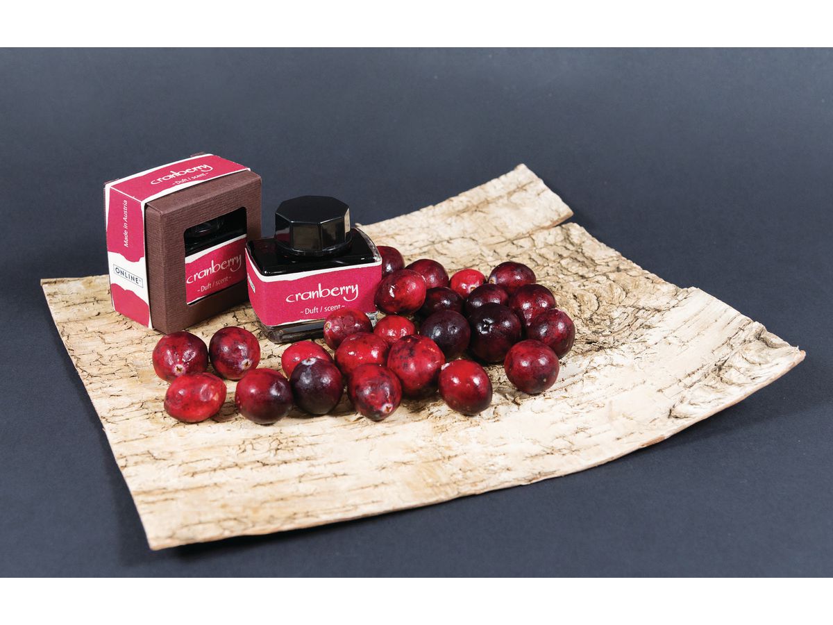 ONLINE Tintenglas 15ml 17066/3 Dufttinte Cranberry - Red (4014421170668)