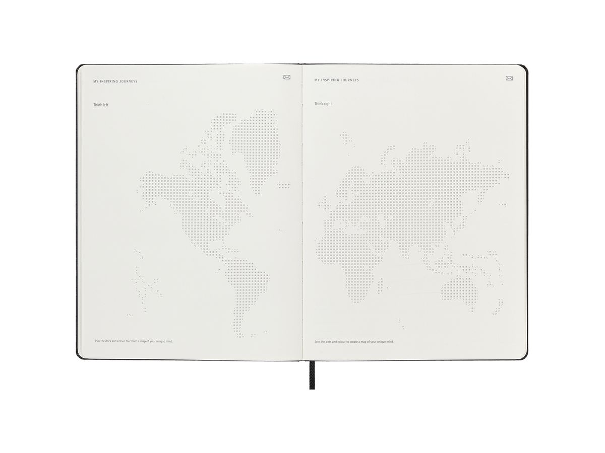 MOLESKINE Agenda Smart Weekly Pro 2026 SMDHB12PRO4Y26 1S/2P noir HC 19x25cm (8056999275853)