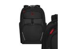WENGER Laptop Backpack Meteor Black 653188 17 inch with Tablet Pocket (7611160264206)