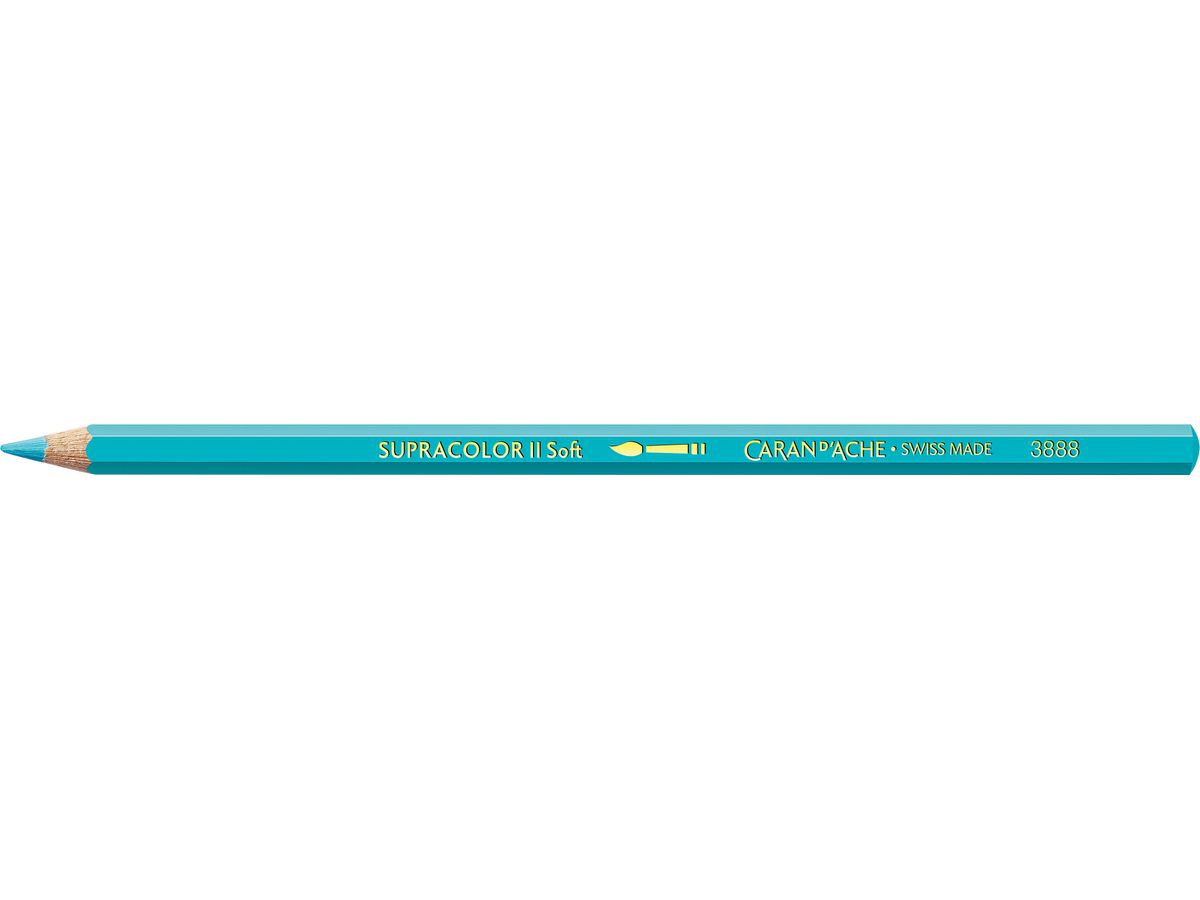 CARAN D'ACHE Crayon coul. Supracolor 3,8mm 3888.171 bleu turquisse (7610186845970)