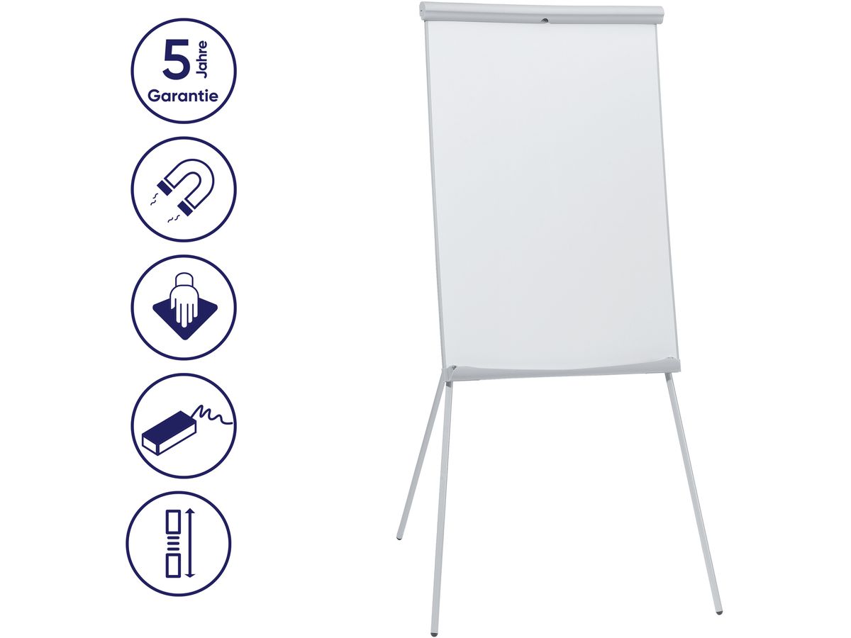FRANKEN Flipchart 70x100 cm FC93 U-Act!Line, ohne Rollen (4016946221764)