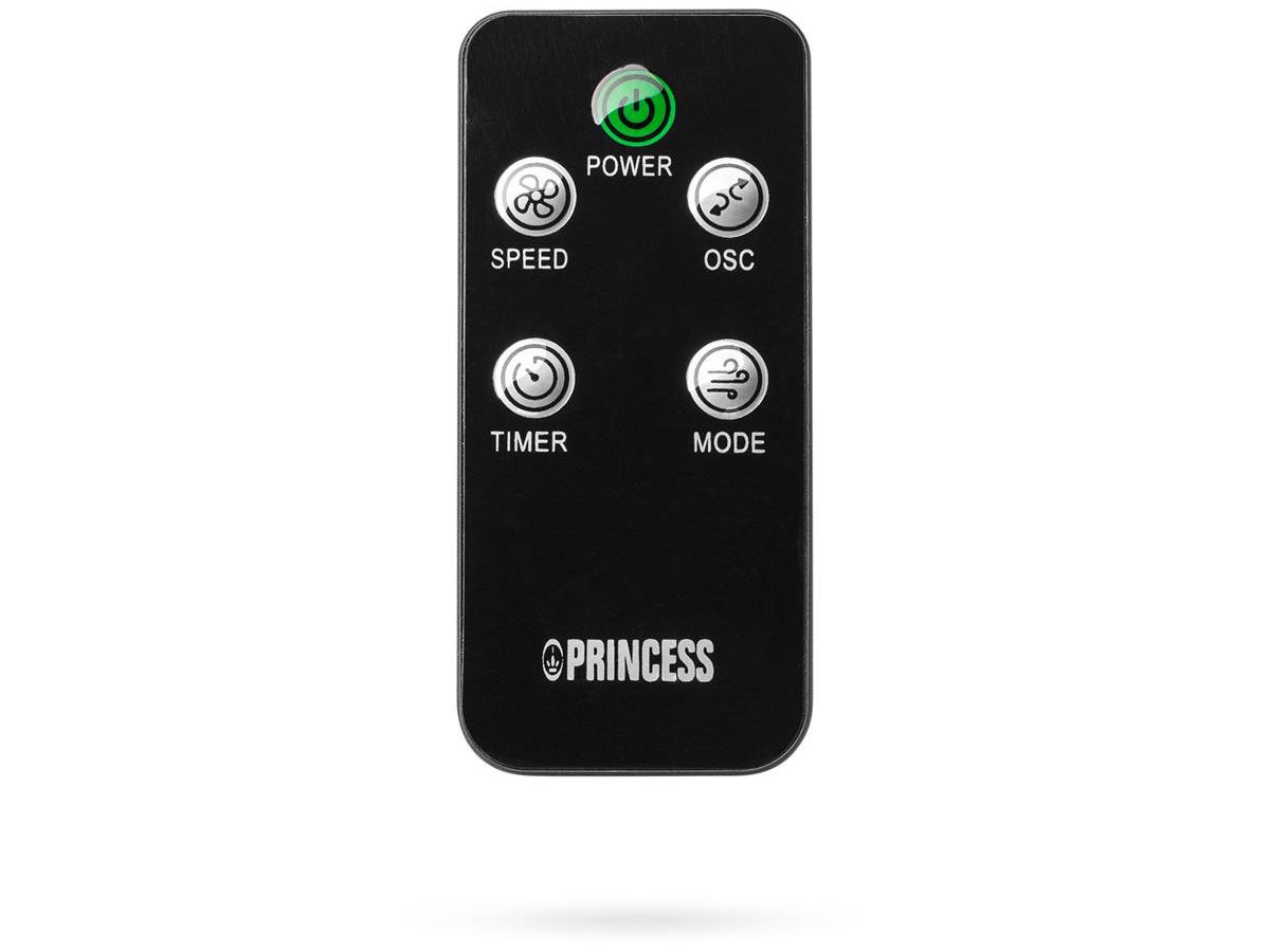 PRINCESS Standventilator 80cm 350001.01.1 schwarz (8713016082039)