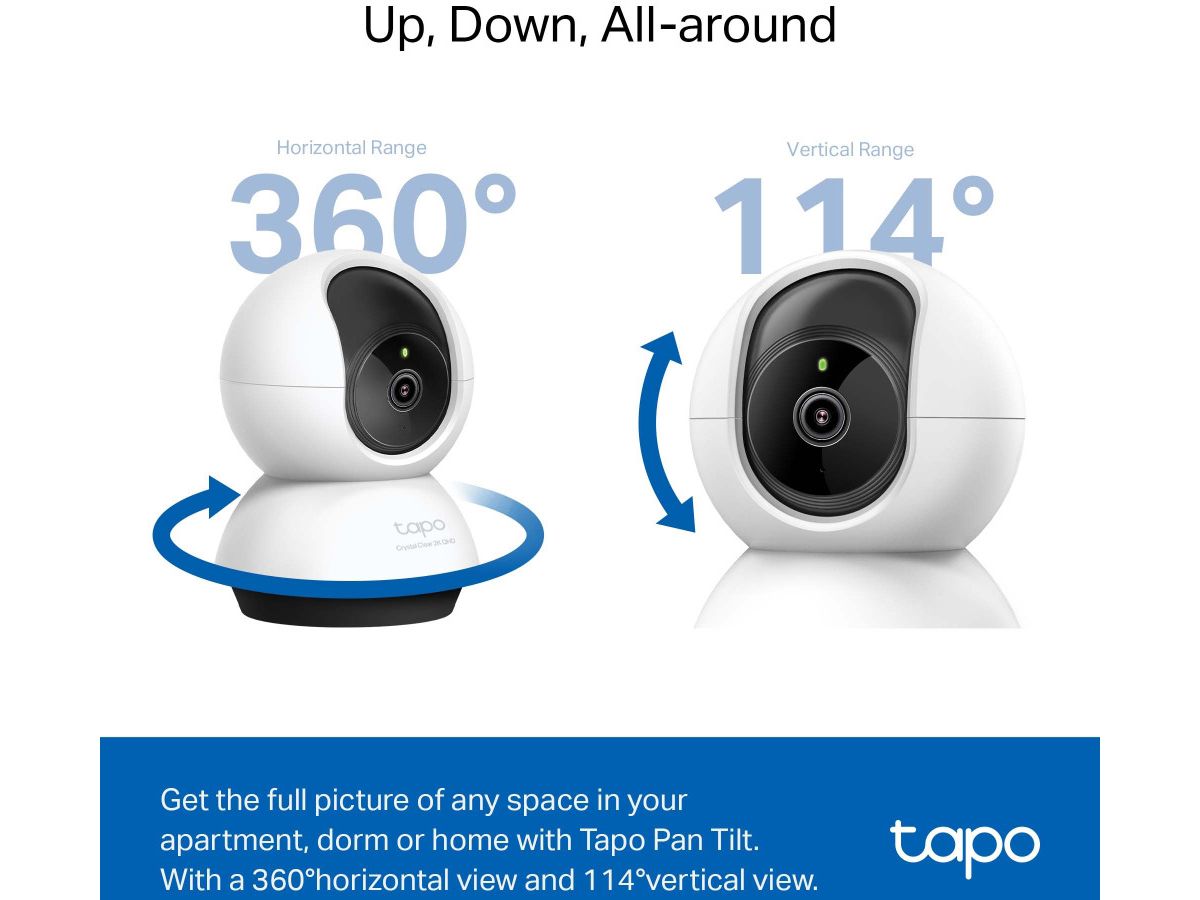 TP-LINK Pan/Tilt AI Wi-Fi Camera Tapo C220 (4895252500936)