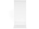 DEFLECTO Présentoir Table Acrylique DIN 43110 droite, vertical (0079916451015)