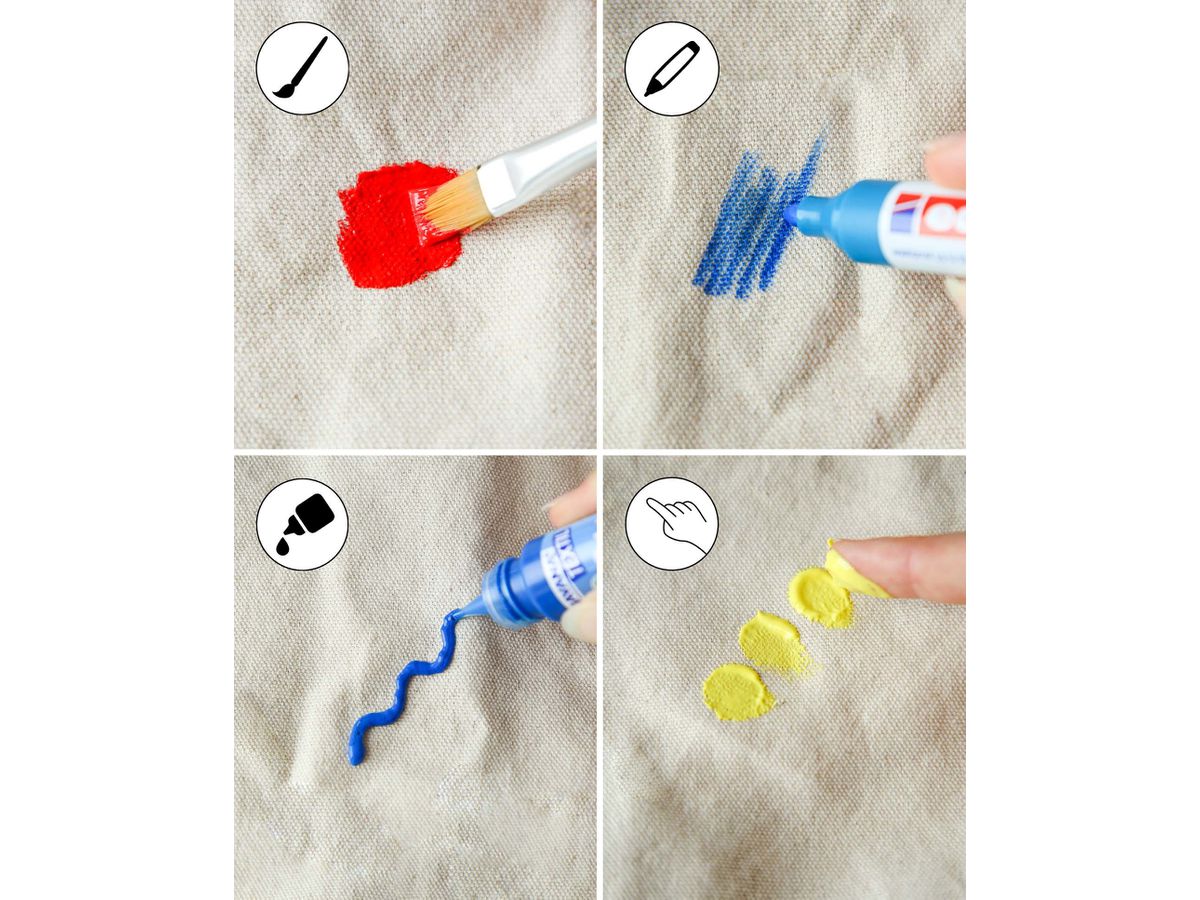 I AM CREATIVE Borsa da toilette 19x9x8.5cm 1212.13 natura, cotone (7611983222322)