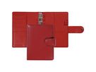 SUCCES Agenda Senior Ringbuch Cadiz 84536545U Leder rot 13x17.8cm (8717481150293)