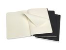 MOLESKINE Quaderno 25x2x19cm 719220 punti, nero, 120 p. 3 pezzo (8058341719220)